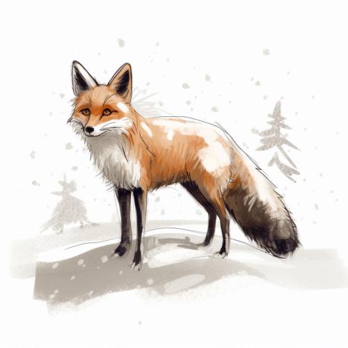 Lofi Sleep Society & lofi dreamer - Snow Fox